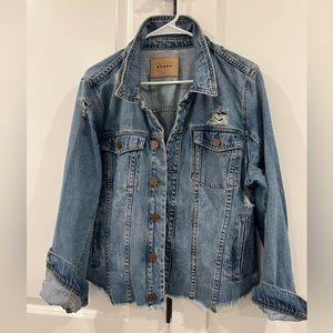 Distressed Denim Jacket by Blank NYC